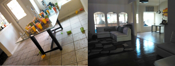 Table - Before and After